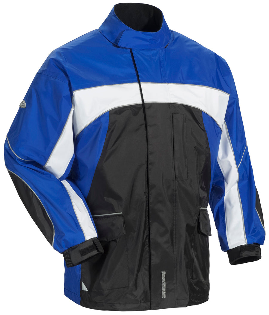 ELITE 3 RAIN JKT BK/BU/WH