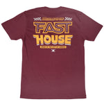 WEEKEND SS TEE MAROON