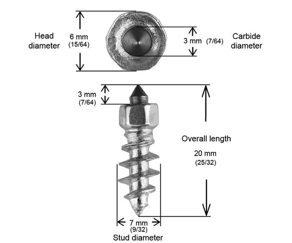 18MM STANDARD SCREW STUDS QTY 150 | ST-18150R