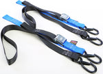 1 1/2" Fat Straps w/Soft Tye And Secure Hooks