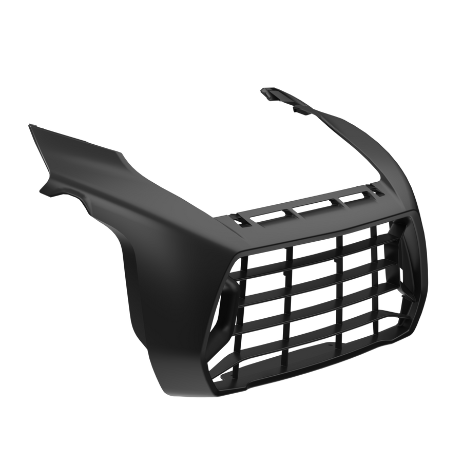 Can-Am On-Road Deep Black, Front Fascia