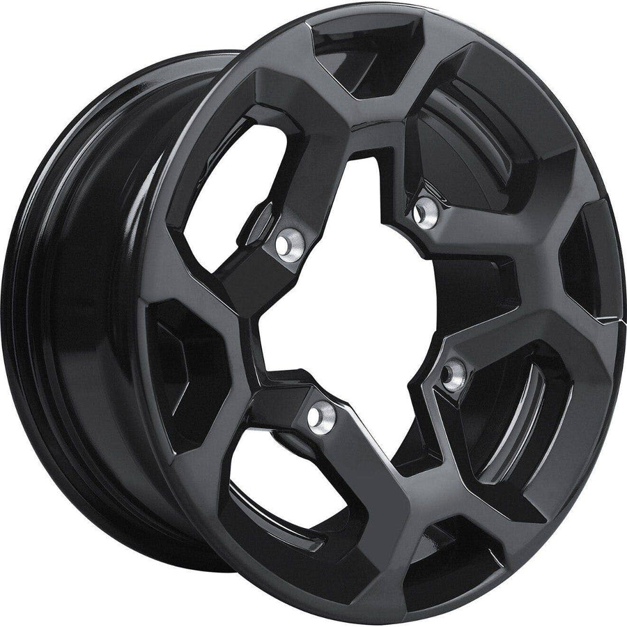 Can-Am Aluminum Wheel 12" x 6" Front Deep Black
