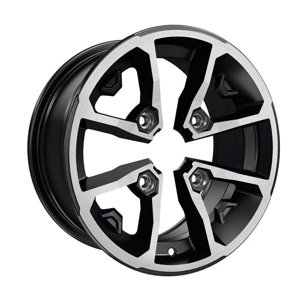 Can-Am Aluminum Wheel 14" x 6.5" Front Deep Black
