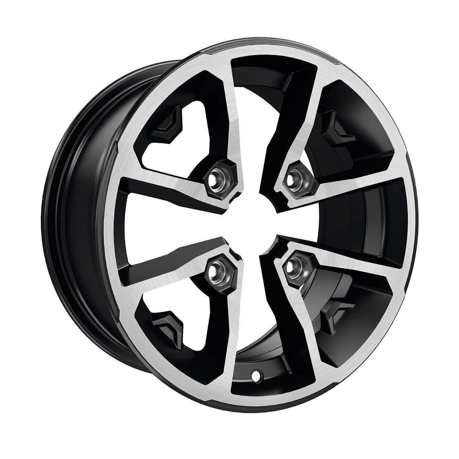 Can-Am Aluminum Wheel 14" x 6.5" Front Deep Black