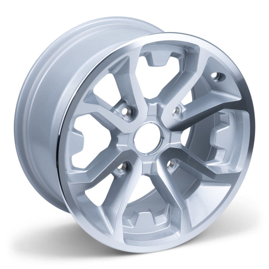 Can-Am Aluminum Wheel 14" x 7" Front Silver