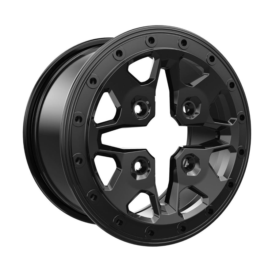 Can-Am Aluminum Wheel 14" x 7" Front Deep Black