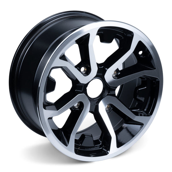 Can-Am Aluminum Wheel 14" x 7" Front Deep Black