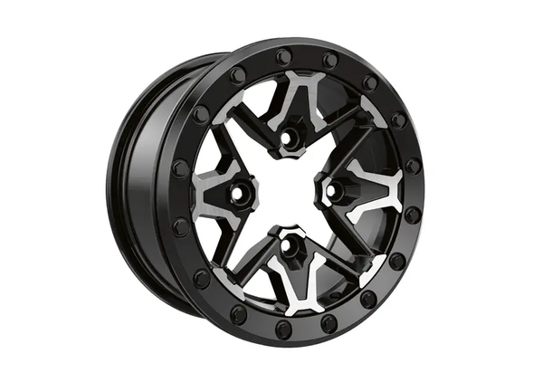 Can-Am Beadlock Wheel 14" x 7" Front/Rear Deep Black