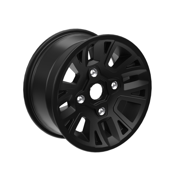 Can-Am Aluminum Wheel 14" x 7" Front Deep Black