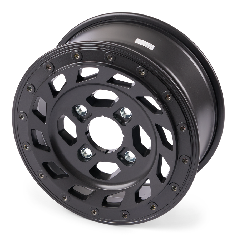 Can-Am Beadlock Wheel 15" x 7" Front/Rear Carbon Black