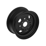 Can-Am Steel Wheel 12" x 6" Front Deep Black