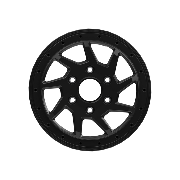 Can-Am Beadlock Wheel 16" x 7" Front/Rear Deep Black