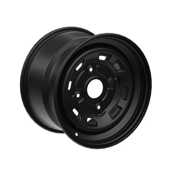 Can-Am Steel Wheel 14" x 8.5" Rear Deep Black