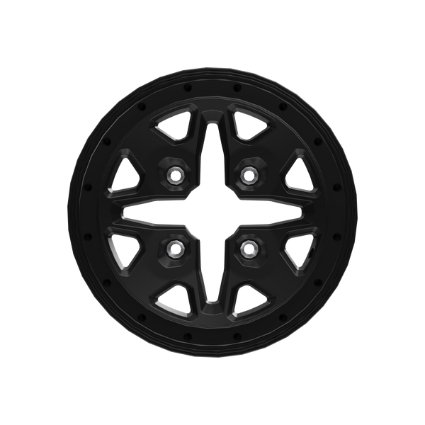 Can-Am Beadlock Wheel 14" x 7" Front/Rear Deep Black