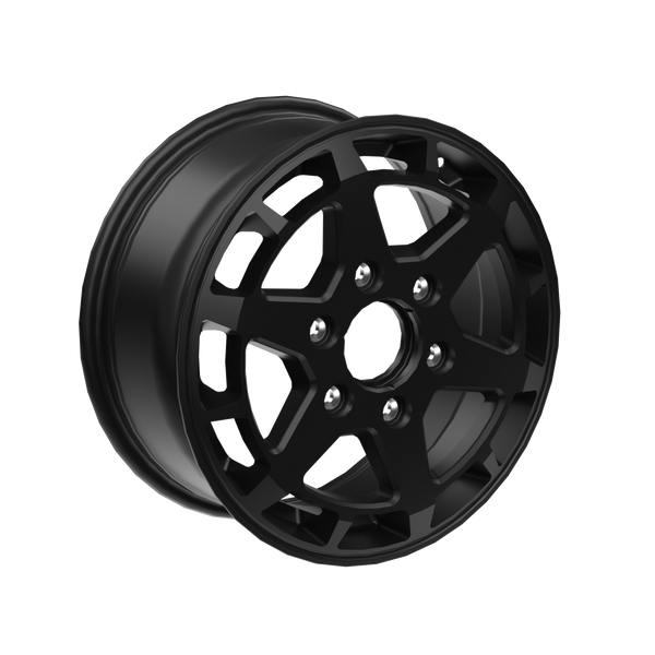 Can-Am Aluminum Wheel 16" x 7" Front/Rear Deep Black