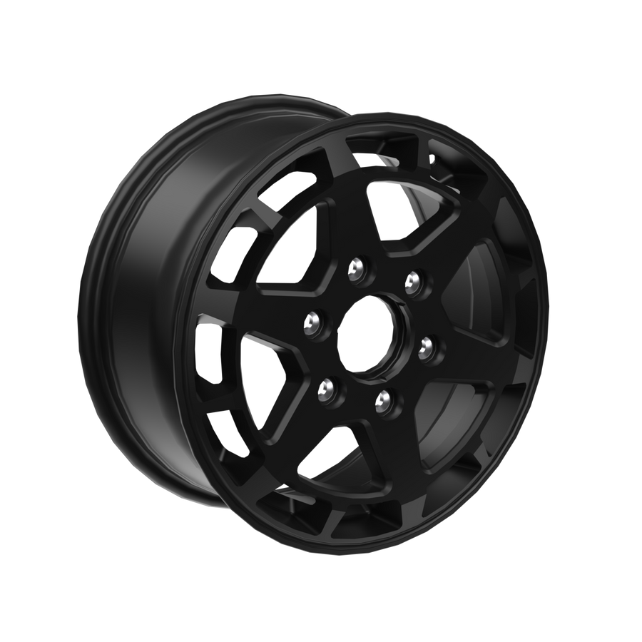 Can-Am Aluminum Wheel 16" x 7" Front/Rear Deep Black