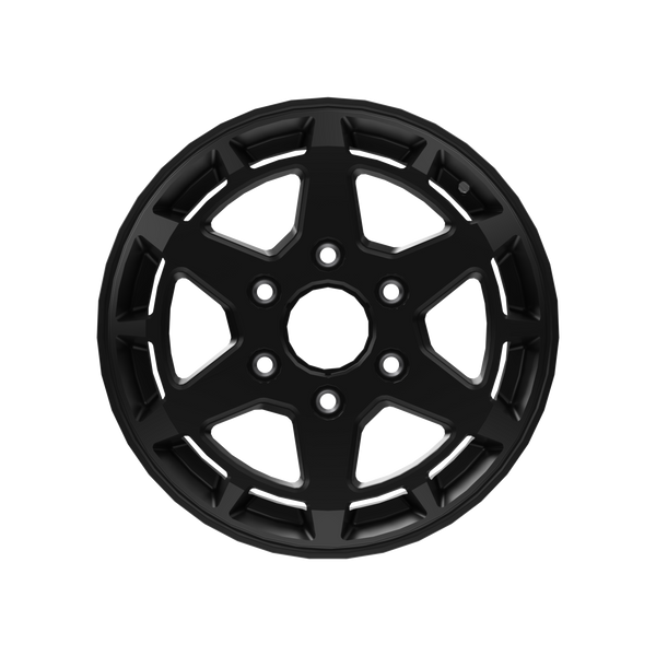 Can-Am Aluminum Wheel 16" x 7" Front/Rear Deep Black