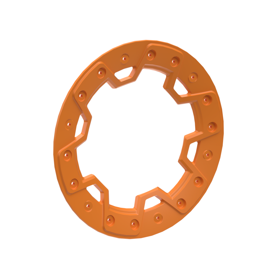 Can-Am Beadlock Ring Orange Crush