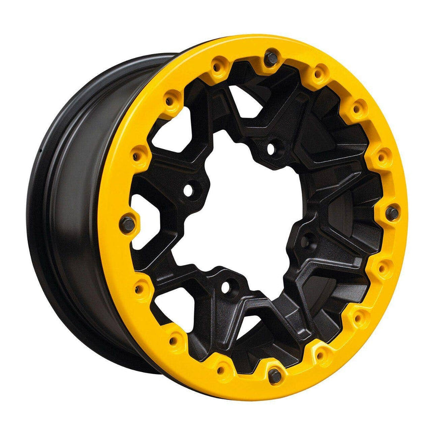 Can-Am Aluminum Wheel 12" x 7.5" Rear Black