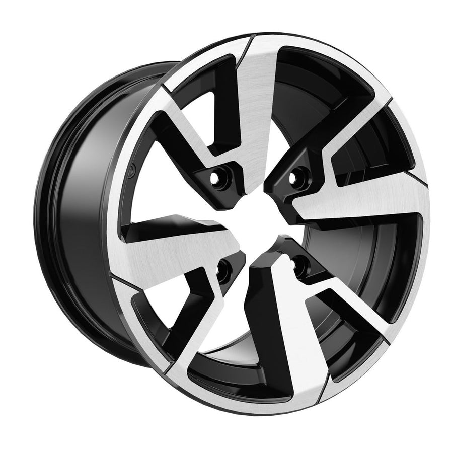 Can-Am Aluminum Wheel 14" x 8.5" Rear Deep Black