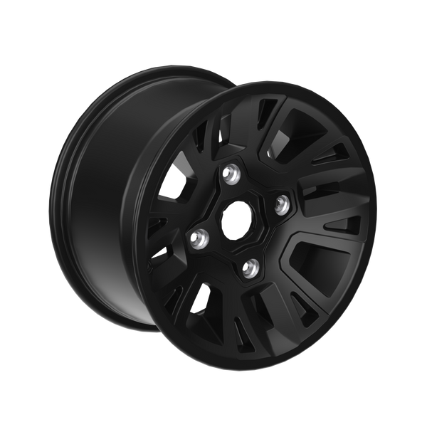 Can-Am Aluminum Wheel 14" x 8.5" Rear Deep Black