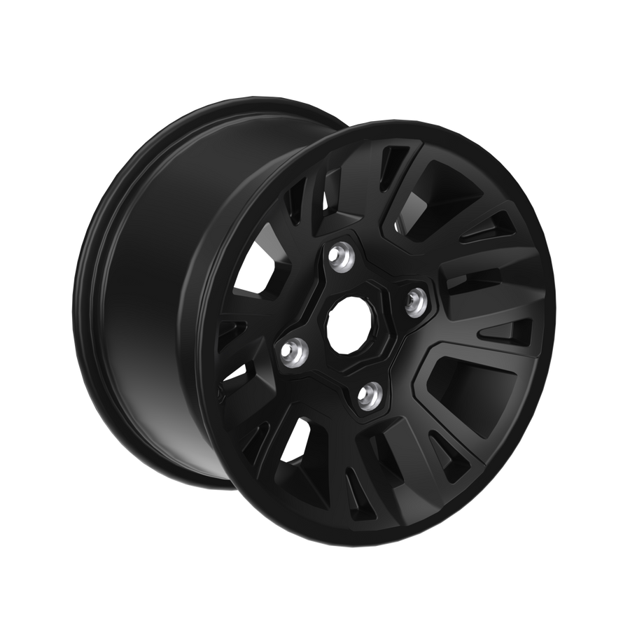 Can-Am Aluminum Wheel 14" x 8.5" Rear Deep Black