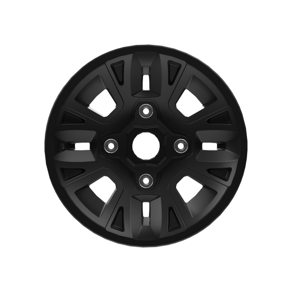 Can-Am Aluminum Wheel 14" x 8.5" Rear Deep Black