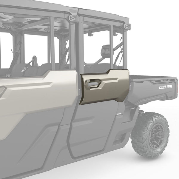 Can-Am Defender Rear Left Door Trim Liquid Titanium