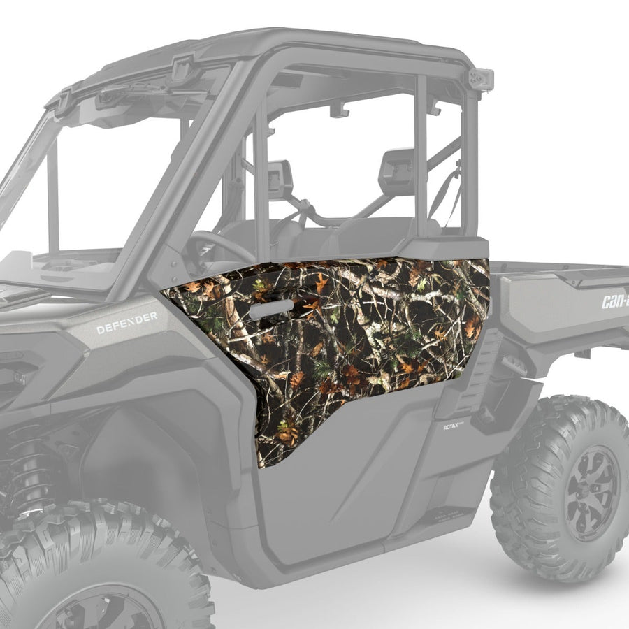 Can-Am Defender HD11 Front Left Door Trim - Dark Wildland Camo