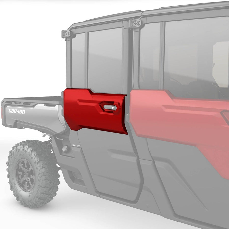 Can-Am Defender Rear Right Door Trim - Fiery Red