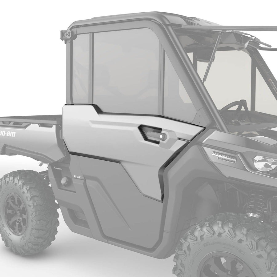 Can-Am Defender Front Right Door Trim - Hyper Silver