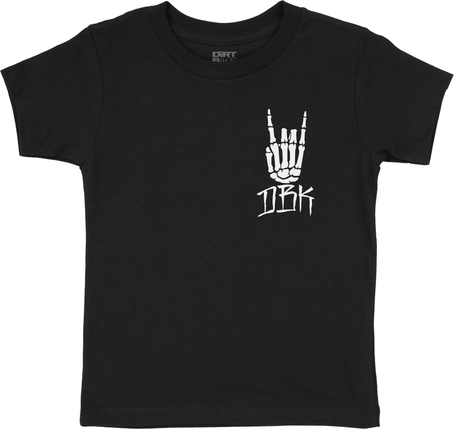 TRAINING WHEELS TODDLER TEE BLACK 6T