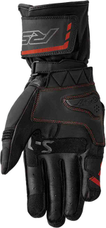S1 GLOVE BLK/RED LEATHER