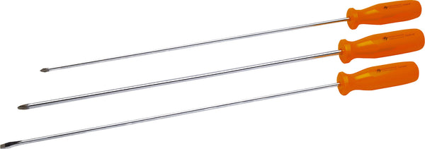 3 PC LONG SCREWDRIVER SET | W924