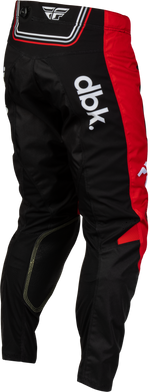 KINETIC DBK PANTS BLACK/RED/WHITE SZ 42