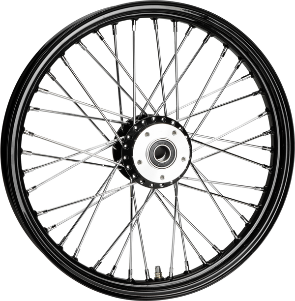 FR 40-SPK SD BLACK 21X2.15 WG-HUB 3/4" AXL 00 LTR