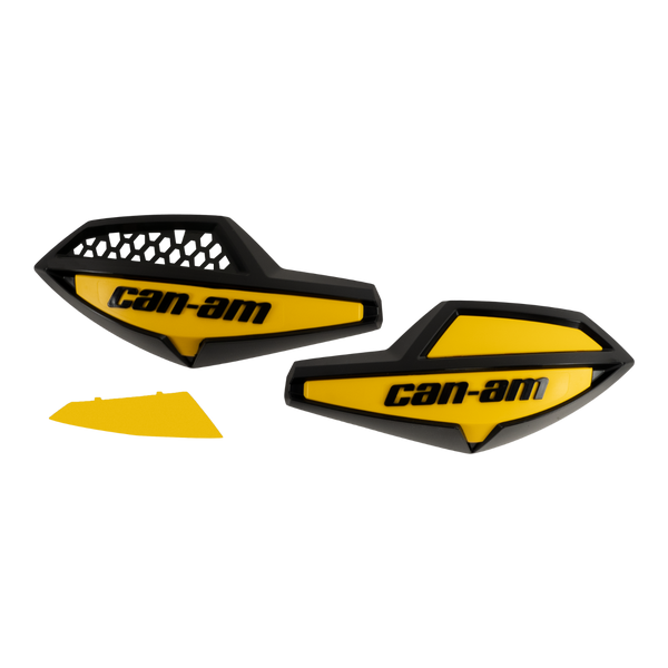Can-Am Handlebar Wind Deflectors Black/Yellow