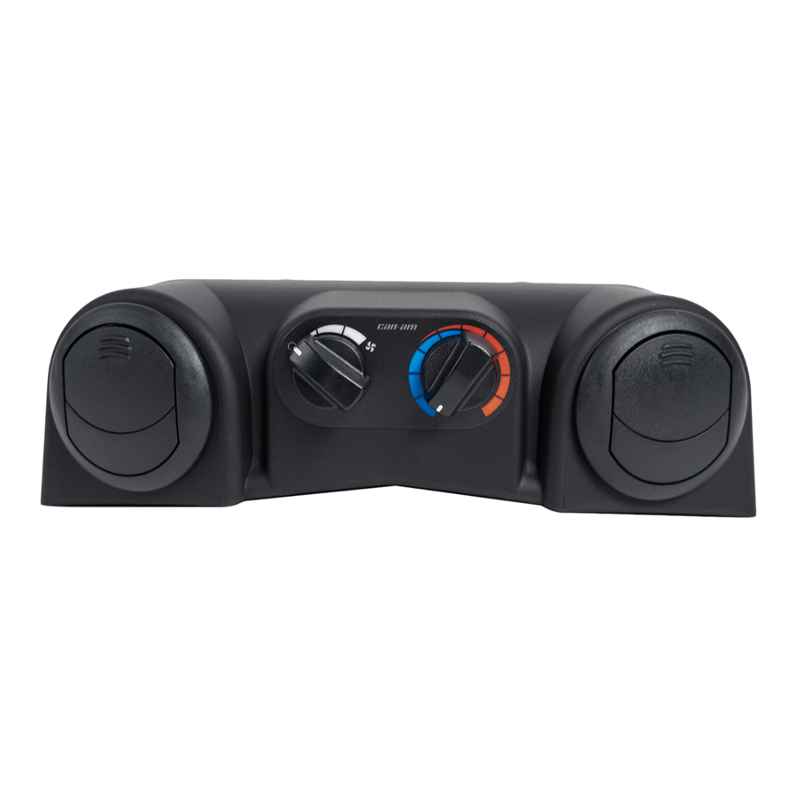 Can-Am Commander Defrost, Heat & Ventilation System