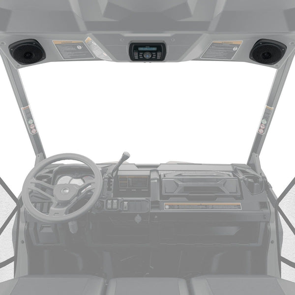 Can-Am Defender Overhead Front Audio System - Level 2