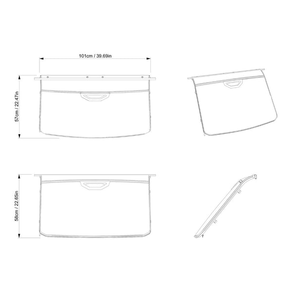Can-Am Glass Windshield