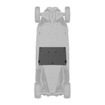 Can-Am Maverick X3 HMWPE Central Skid Plate