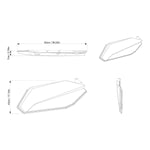 Can-Am Maverick X3 Rear Lower Door Panels