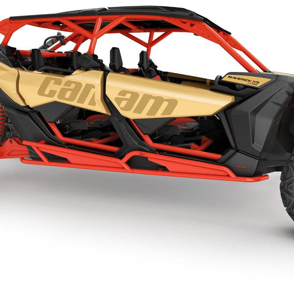 Can-Am Maverick X3 Rock Sliders Red