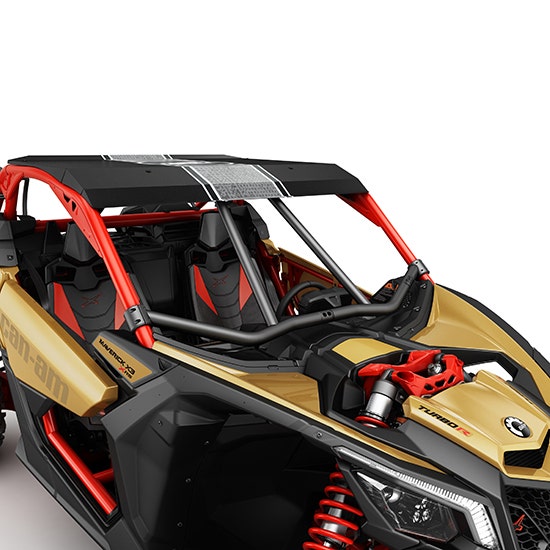 Can-Am Maverick X3 Lonestar Racing Front Intrusion Bar Black