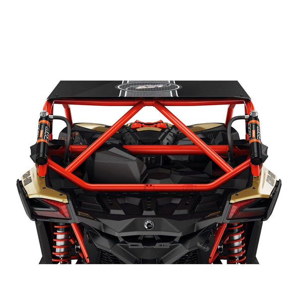 Can-Am Maverick X3 Lonestar Racing Rear Intrusion Bar Red
