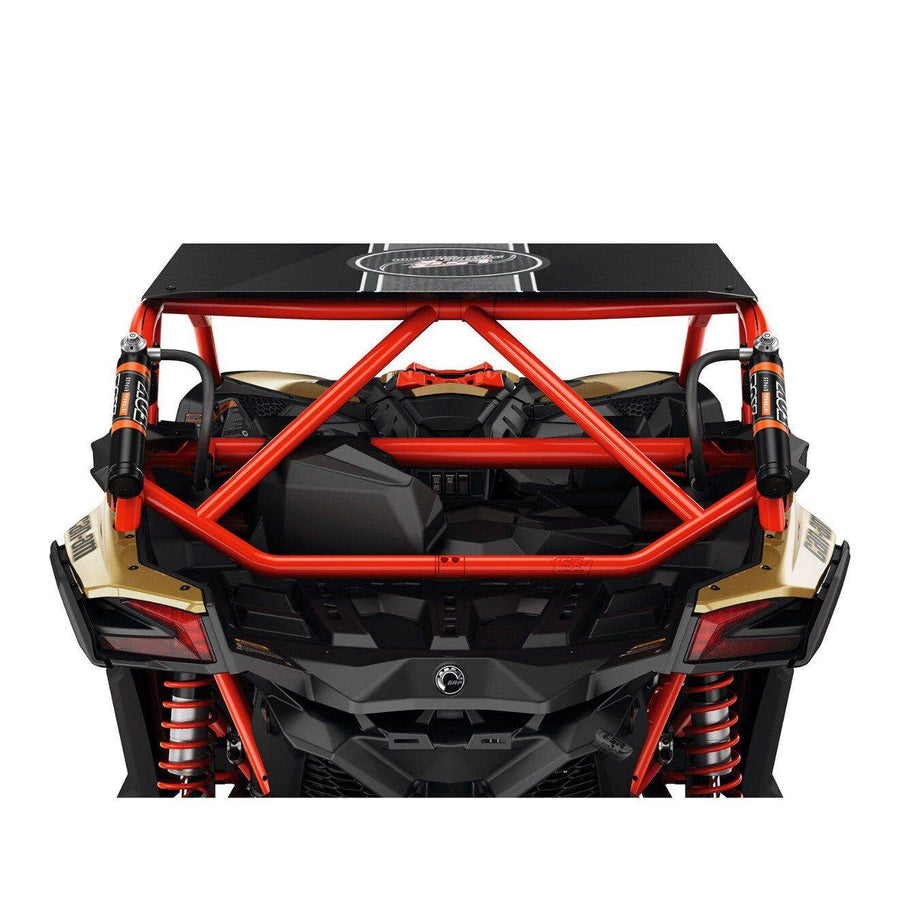 Can-Am Maverick X3 Lonestar Racing Rear Intrusion Bar Red