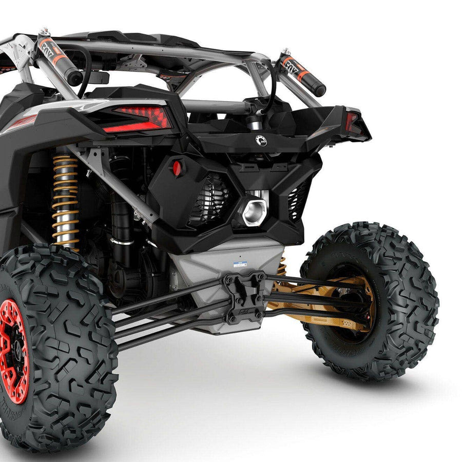 Can-Am Maverick X3 S3 Mud Rear Pull Plate Black