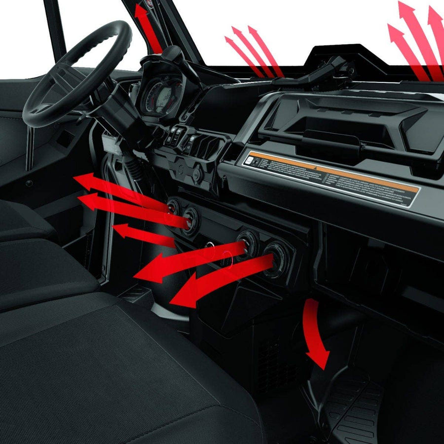 Can-Am Defender Defrost, Heat & Ventilation System