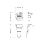 Can-Am Outlander LinQ Chainsaw Holder