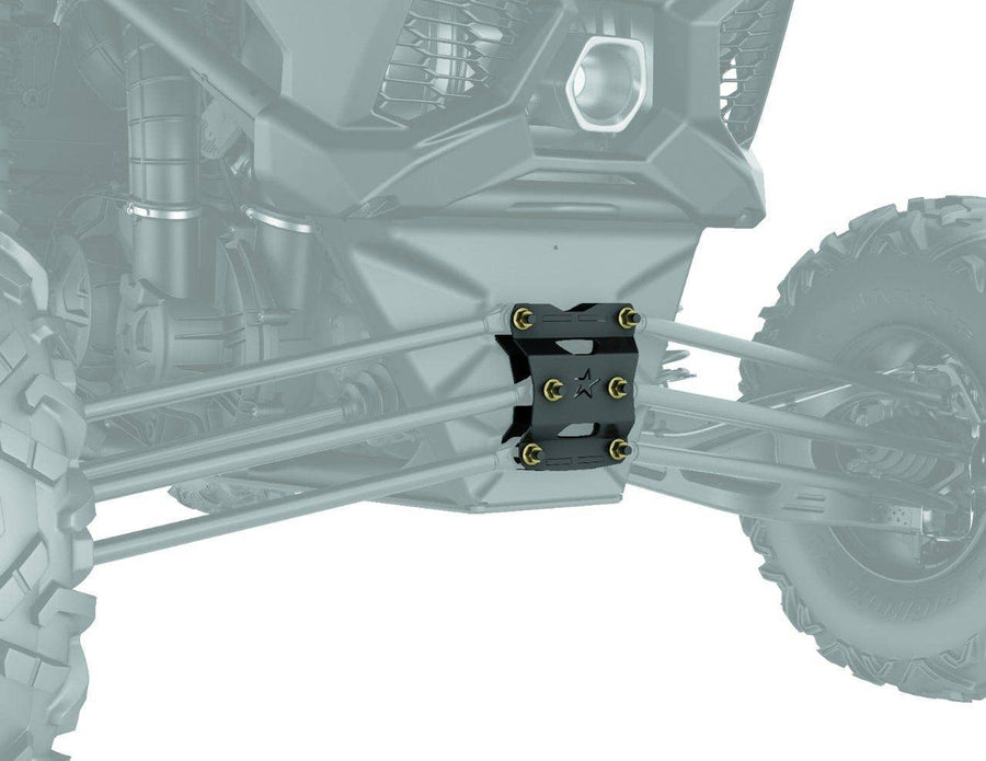 Can-Am Maverick X3 Lonestar Racing Heavy-Duty Rear Boxed Radius Rod Support Plate
